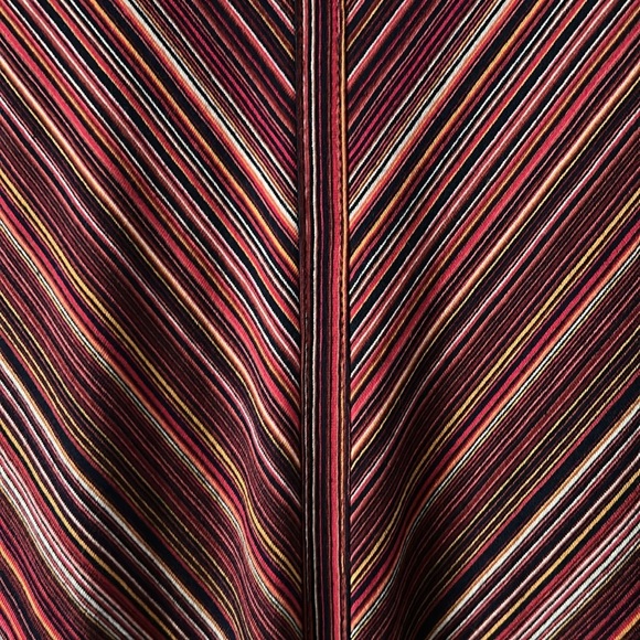 BCBGMaxazria Asymmetrical Striped Dress - Picture 10 of 10